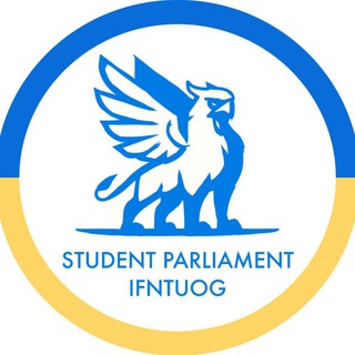 Логотип телеграм -каналу sp_ifntuog — StudParliament IFNTUOG