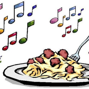 Logo del canale telegramma spaghetti44 - Spaghetti in 4/4 – In cucina a tempo di rock!
