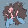 Логотип телеграм канала @sparklecurls — Блёстки и кудри✨