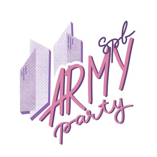 Логотип телеграм канала @spbarmyparty — 💜armyparty spb