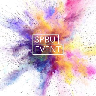 Логотип телеграм канала @spbuevent — SPbU event