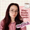 Логотип телеграм канала @speak_with_nancy — Где Настя, там английский