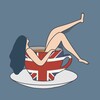 Логотип телеграм канала @speakengmom — спик инглиш, мам