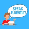 Логотип телеграм канала @speakfluently_tg — Speak fluently! | Словарь