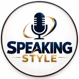 Telegram kanalining logotibi speaking_style — 𝗦𝗣𝗘𝗔𝗞𝗜𝗡𝗚 𝗦𝗧𝗬𝗟𝗘