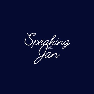 Логотип телеграм канала @speaking_with_jan — Speaking with Jan