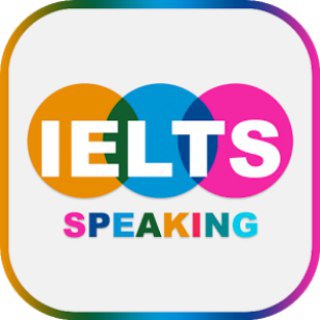 Logo of telegram channel speaking — Speaking For IELTS