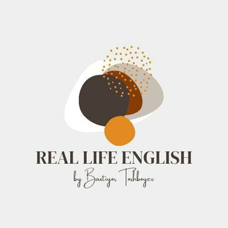 Logo of telegram channel speakingenglish_uz — REAL ENGLISH || BLOG
