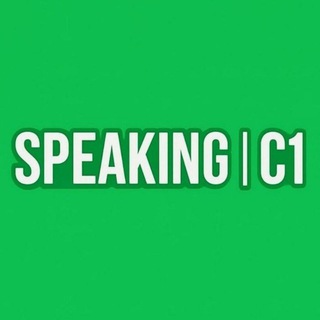 Telegram kanalining logotibi speakingg_c1 — Speaking | Easy C1