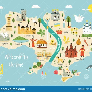 Telegram channel Learn Ukrainian logo