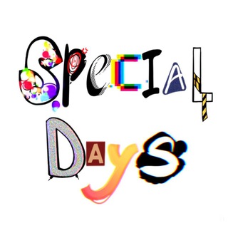 Логотип телеграм канала @specialdaysss — 𝗦𝗽𝗲𝗰𝗶𝗮𝗹 𝗗𝗮𝘆𝘀