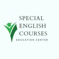 Logo saluran telegram specialenglishcourses — Special English Courses