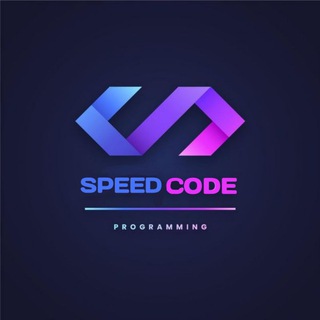 Telegram kanalining logotibi speed_code — SPEED CODE - Programming center