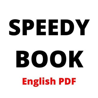 Logo saluran telegram speedy_book — Speedy Book PDF ( In English )