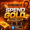 Логотип телеграм -каналу spendfff — СКУПКА ГОЛДЫ / SELL GOLD СТАНДОФФ 2