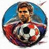 Логотип телеграм канала @sportnewsflash — Футболист