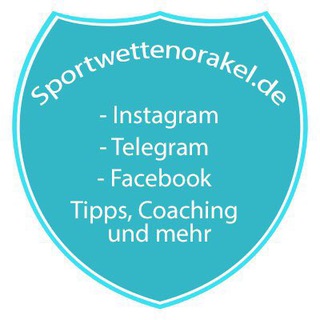 Logo des Telegrammkanals sportwettenorakel_de - Sportwettenorakel @sportwettenorakel.de