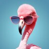 Логотип телеграм канала @spotcasting — Flamingo Кастинг🦩Реклама и клипы Москва