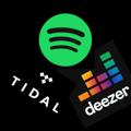 Logotipo del canal de telegramas spotifydeezermod - Spotify - Deezer - Tidal [MOD's]