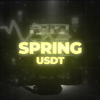 Логотип телеграм канала @springusdt — SPRING USDT