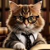 Логотип телеграм канала @sprosiukota — 📚Спроси у Мудрого Кота