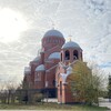 Логотип телеграм канала @sretenie_spb — Храм Сретения Господня, Санкт-Петербург