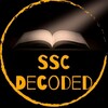 Logo of telegram channel sscdecoded24 — SSC Decoded- 2024 Exams