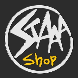 Логотип телеграм канала @staaa_shop — STAAA Shop