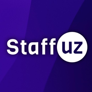 Telegram kanalining logotibi staffuz — Staff.uz | Работа в Ташкенте