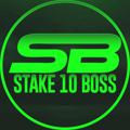 Logo saluran telegram stake10boss10 — STAKE 10 BOSS