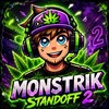 Логотип телеграм канала @standoff_monster — Домик Монстрика 😈