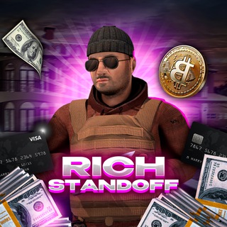 Логотип телеграм -каналу standoffrich — ʀɪᴄʜ sᴛᴀɴᴅᴏғғ 🎯| 𝘀𝗼2