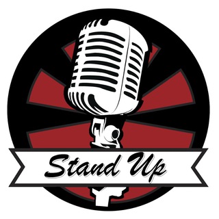 Логотип телеграм канала @standup_english — StandUp English🎙️