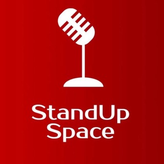 Логотип телеграм канала @standupspace — 🎙STAND UP SPACE