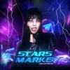 Логотип телеграм канала @starsmarket_uzb — stars market | official