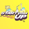 Логотип телеграм канала @startyemup — STARTуем UP