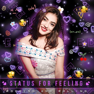 Logo of telegram channel status_for_feeling — ABI EDITZ 💝