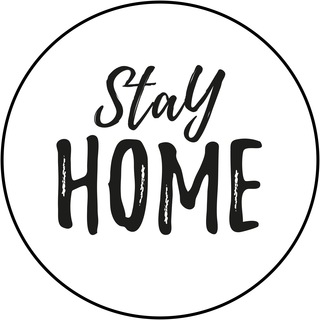 Логотип телеграм канала @stayhomedesign — StayHomeDesign