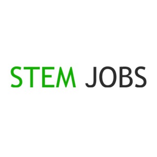 Логотип телеграм канала @stemjobs — STEM JOBS