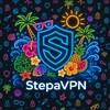 Логотип телеграм канала @stepavpn — StepaVPN 🌴