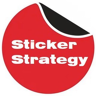 Логотип телеграм канала @sticker_strategy — Sticker Strategy