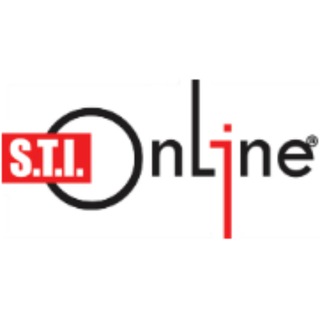 Логотип телеграм канала @stionline — STI Online