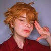 Логотип телеграм канала @stitch_coser — китайский гамак。温温