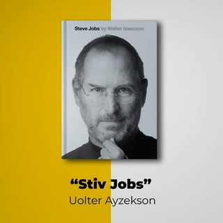 Telegram kanalining logotibi stiv_jobs14 — Stiv Jobs Uolter Ayzekson