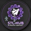 Логотип телеграм -каналу stl_hub_ua — STL-HUB