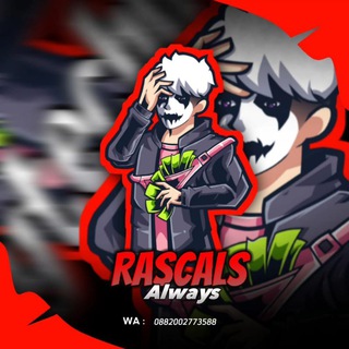 Logo saluran telegram stokrascalsstore — STOK || Rascals Store