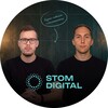 Логотип телеграм канала @stom_digital — Stom.Digital Бизнес-подкаст о стоматологии
