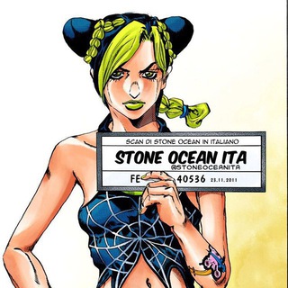 Logo del canale telegramma stoneoceanita - StoneOceanITA #ioleggoacasa