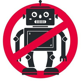 Логотип телеграм канала @stop_bots — ЗАПРЕТНЫЙ БОТ