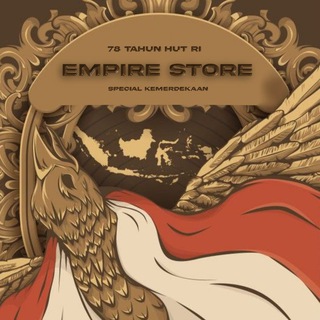 Logo saluran telegram storeempire — .. 𖠀 Empire Store - Ber-Raya!